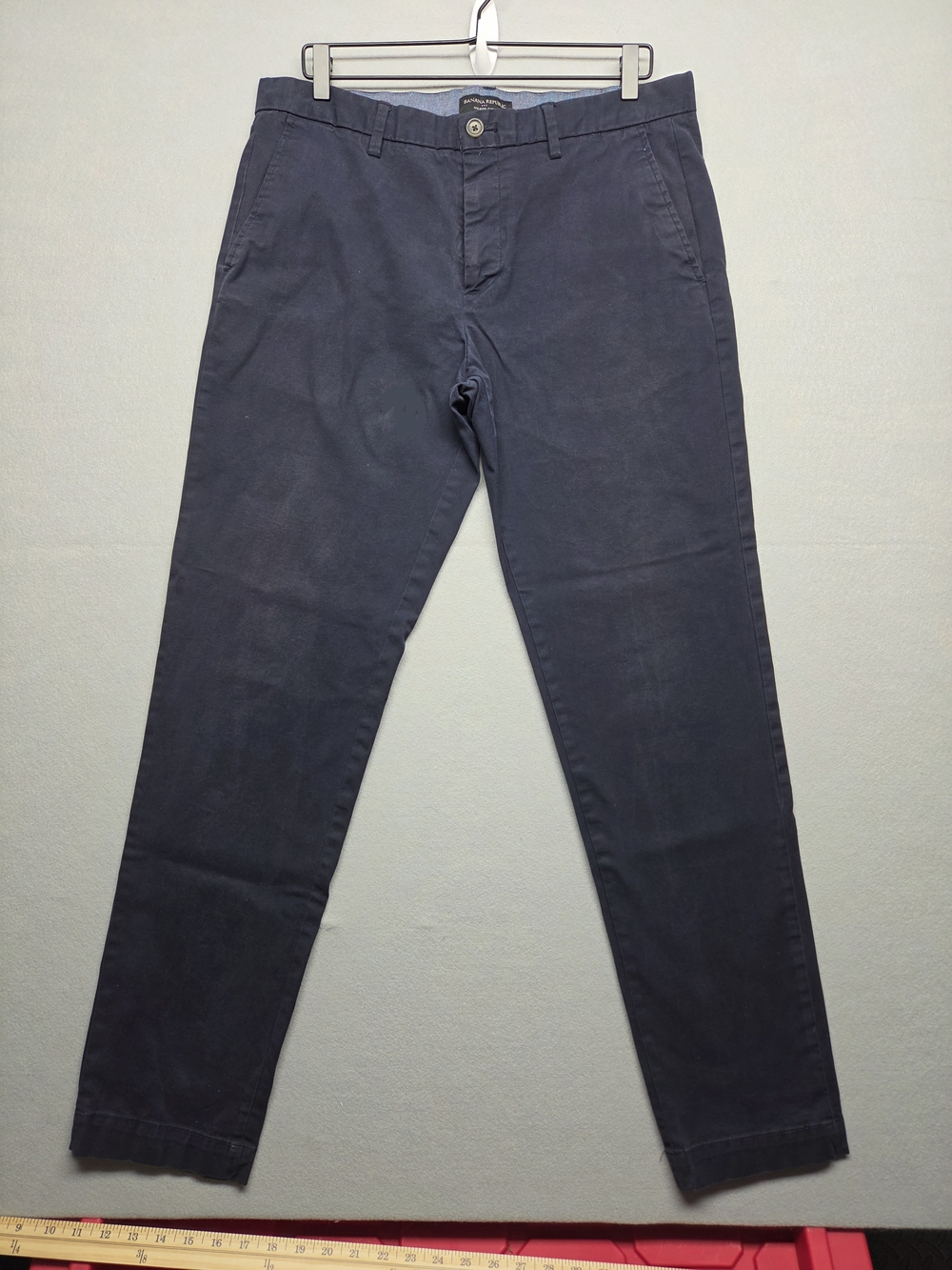 Banana Republic Mason Classic Men's Navy Chino Pants 34x34